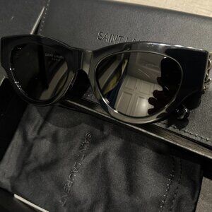Yves Saint Laurent Black Sunglasses